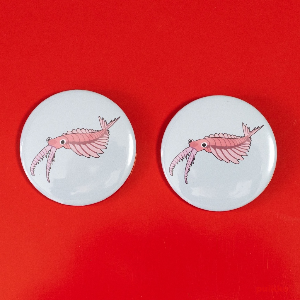缶バッジ 58mm　 アノマロカリス（2個セット）