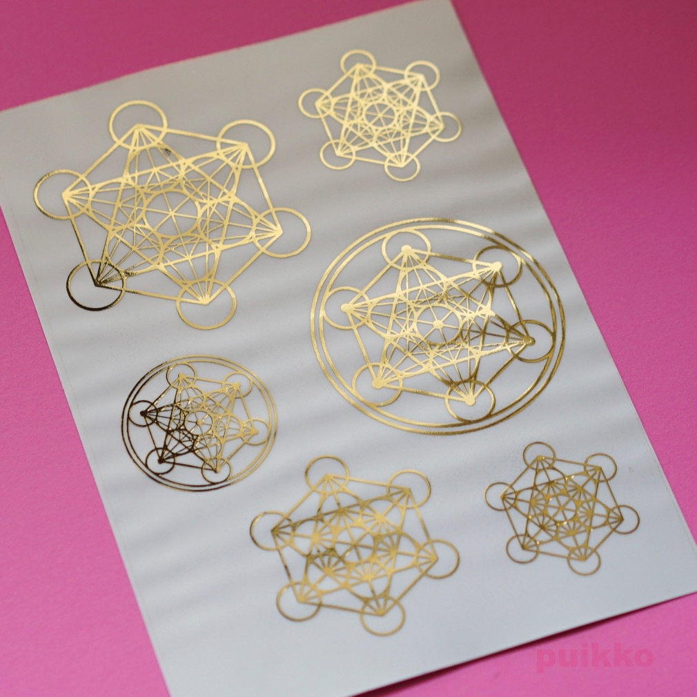 シール メタトロンキューブ