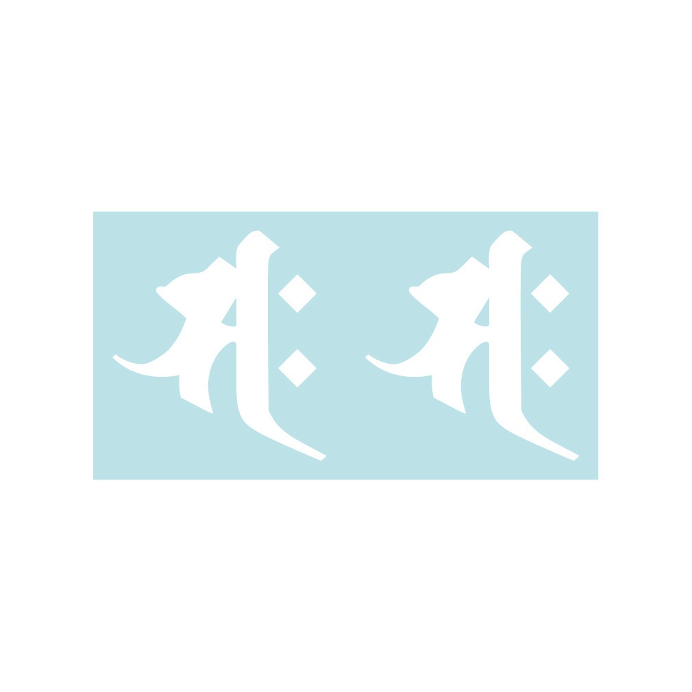 ステッカー 梵字5 サク(午年)
