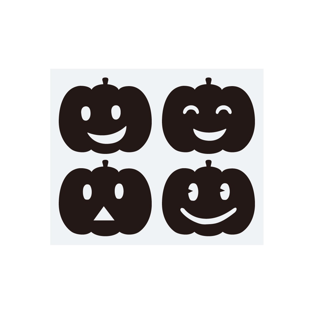 ステッカー ハロウィン カボチャ6