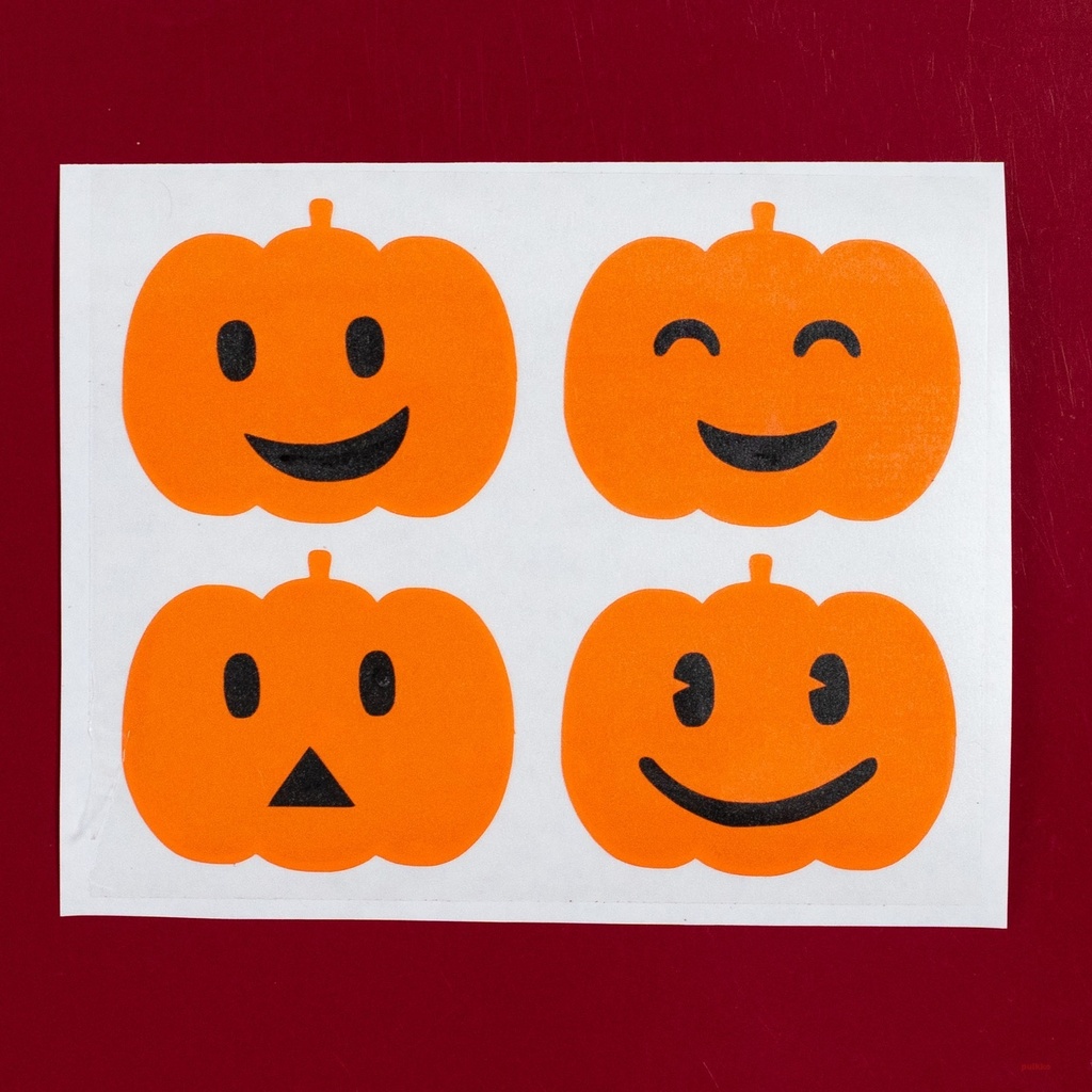 ステッカー　ハロウィン　カボチャ6（重ね貼りタイプ）