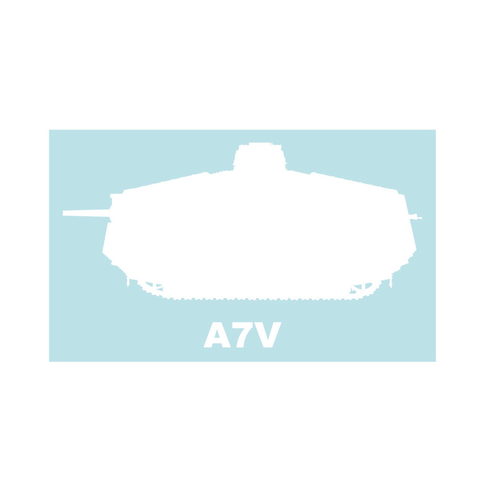 戦車ステッカー A7V