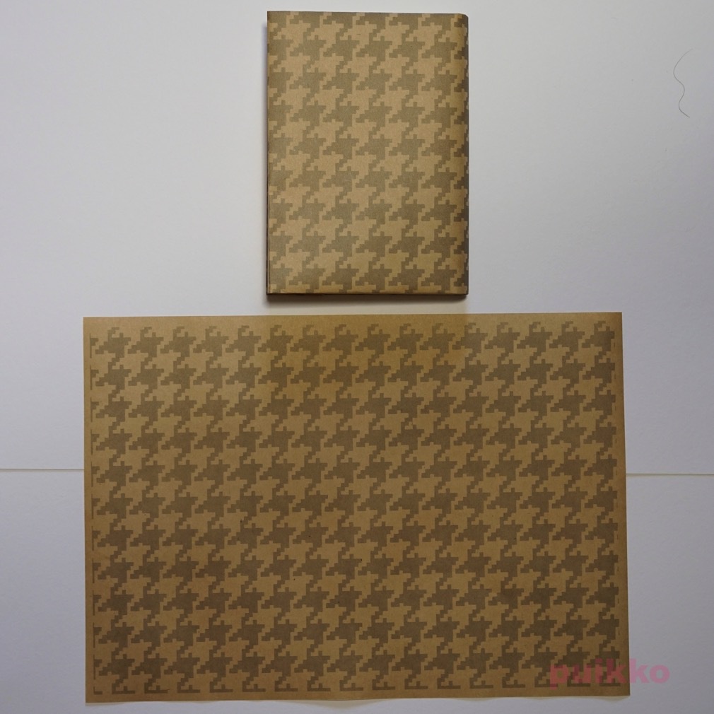 紙製ブックカバー 和柄パターン