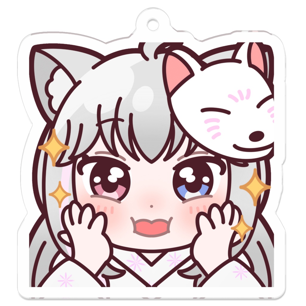 もふもふキーホルダー