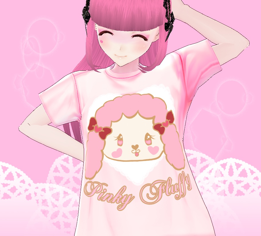 Polera Pinky Fluffy Sweet Times
