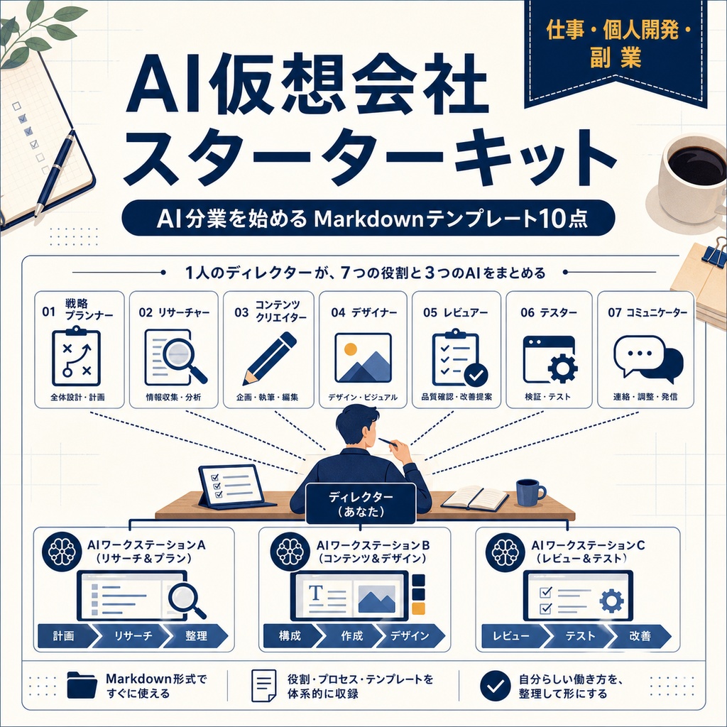AI仮想会社スターターキット