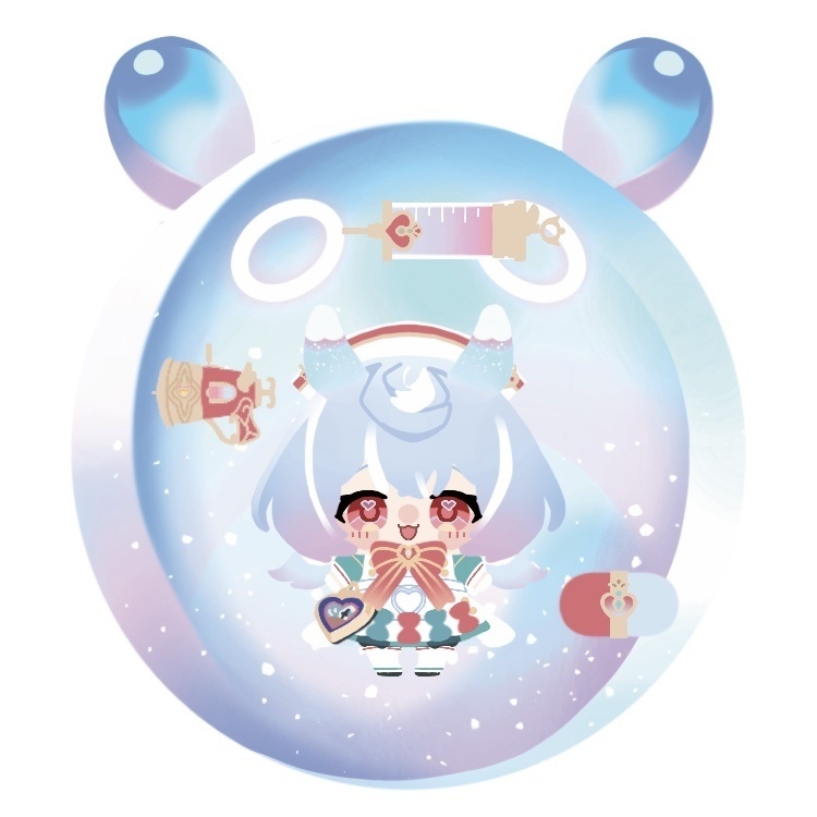 シャカシャカアクリルキーホルダー【シグウィン】