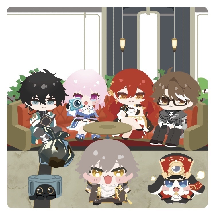 シャカシャカアクリルキーホルダー【穹】