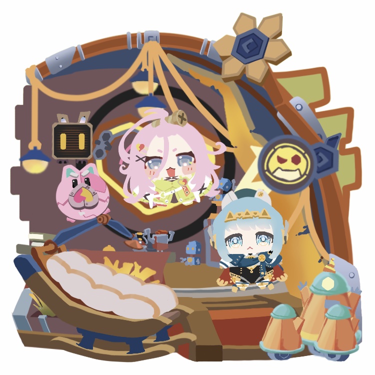 シャカシャカアクリルキーホルダー【クルムカケ工房】