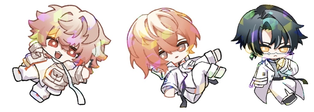 1Nm8ホログラムステッカーセット