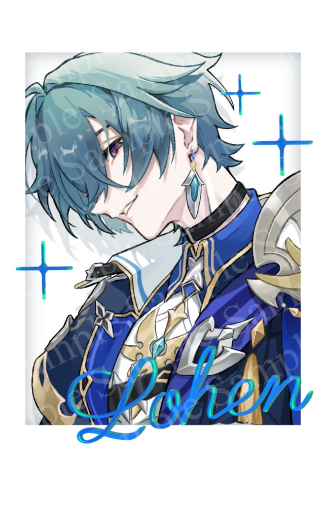 チェキ風カード（ローエン）