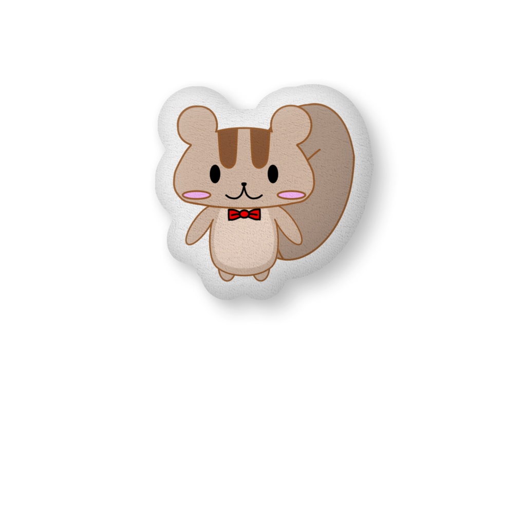 リスのecureu(エキュル)くんのふかふかクッション