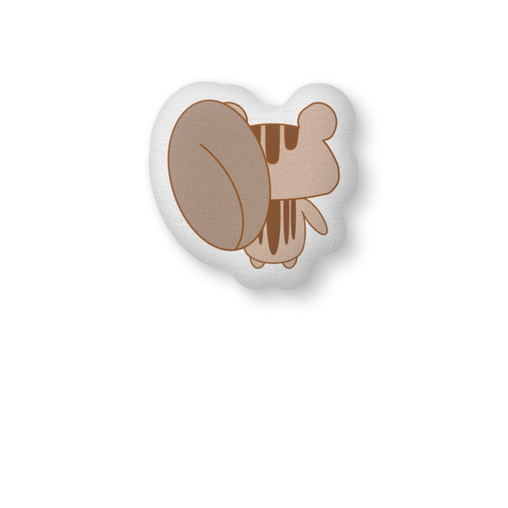 リスのecureu(エキュル)くんのふかふかクッション