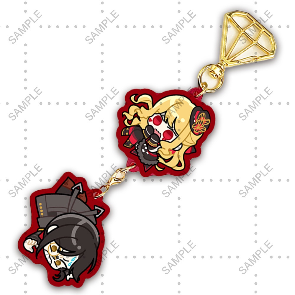 【連結】アクリルキーホルダー