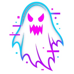 🎃 Neon Nightmare Halloween Clip Art Pack – Glowing PNG Graphics for Digital Creators