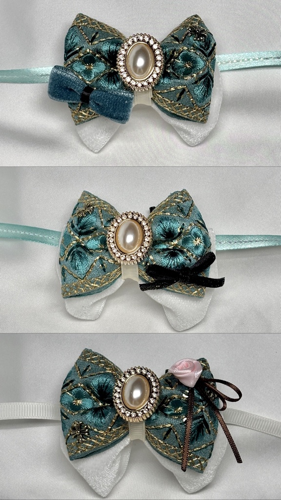 petit bijou ribbon -  Émeraude