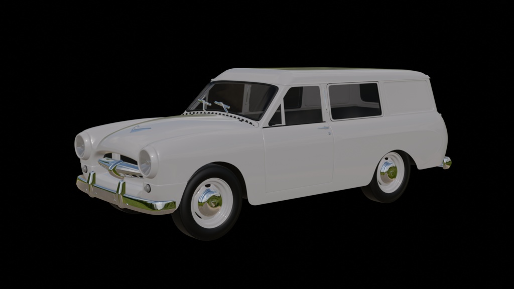 【3D素材】マスターライン　初代　blender file