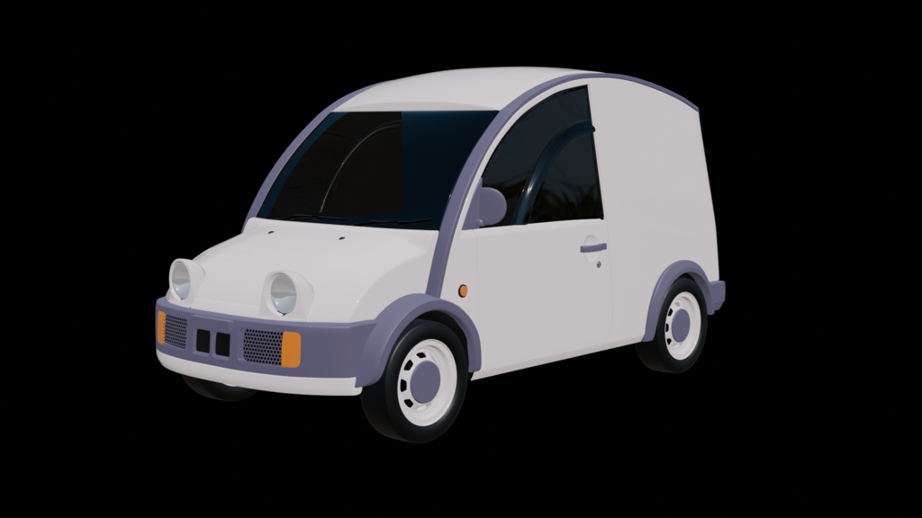 【3D素材】　日産　エスカルゴ　blender file