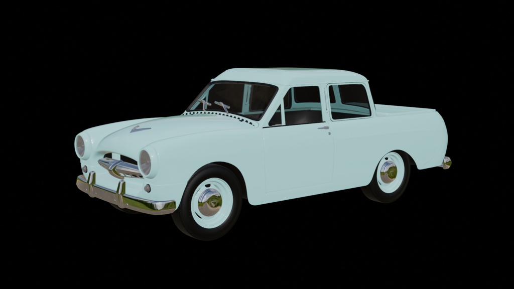 【3D素材】マスターライン　ピックアップ　 blender file