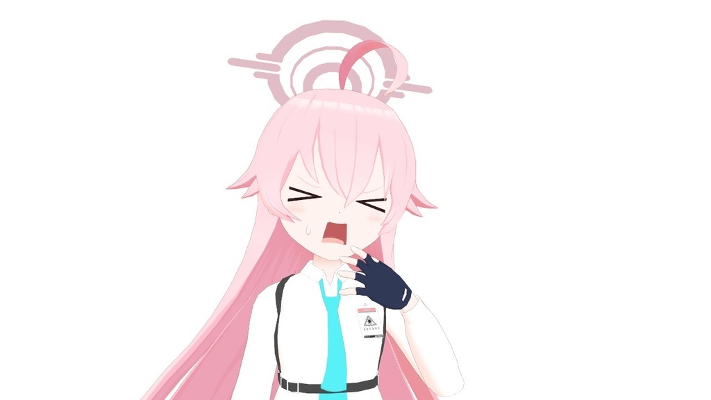 【ブルアカMMD】小鳥遊ホシノ配布版