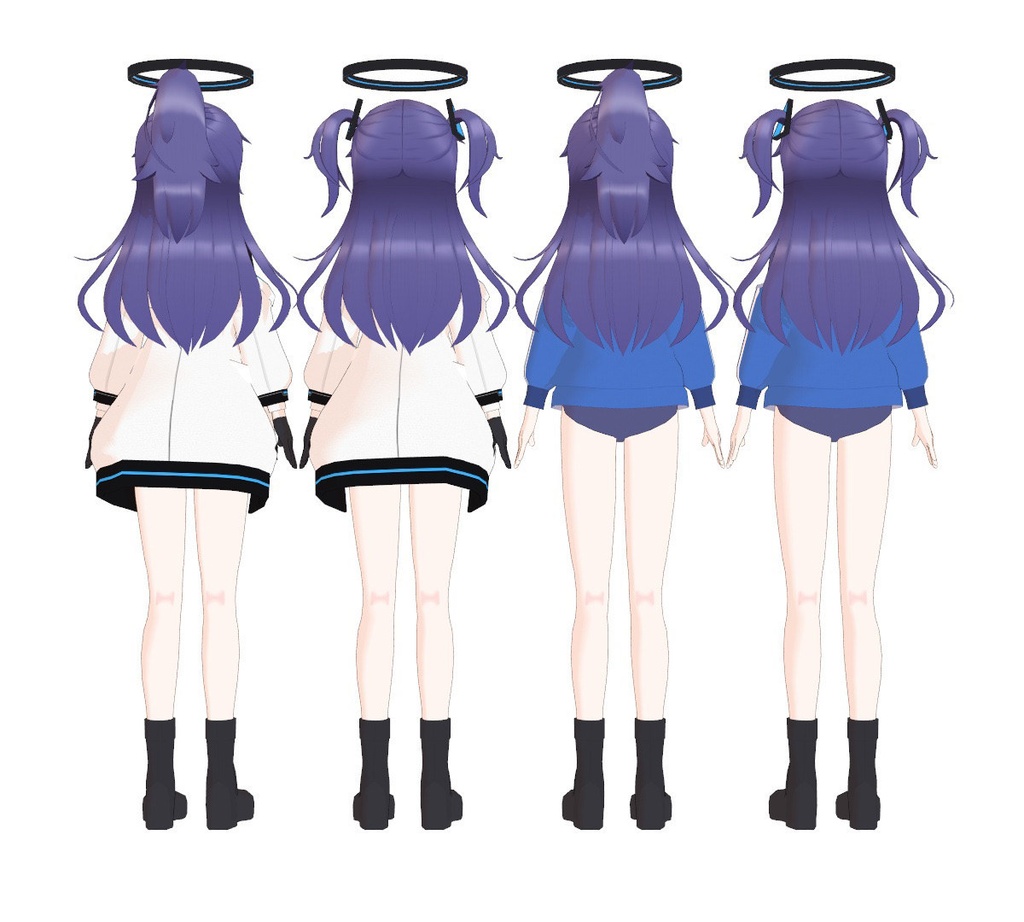 【ブルアカMMD】早瀬ユウカ有料版