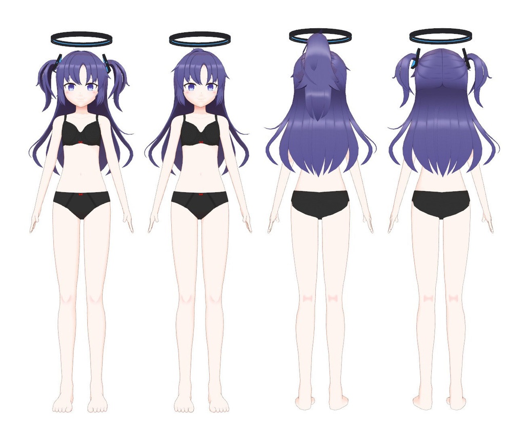 【ブルアカMMD】早瀬ユウカ有料版