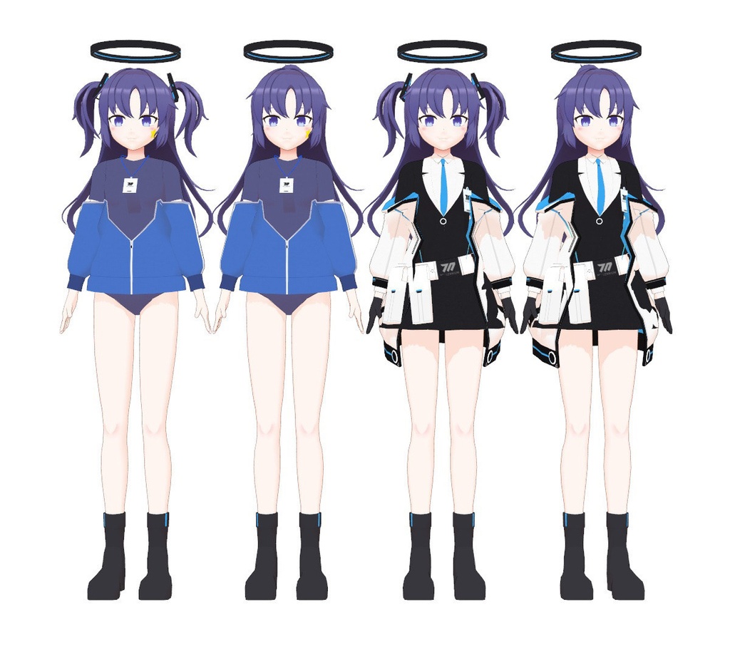 【ブルアカMMD】早瀬ユウカ有料版