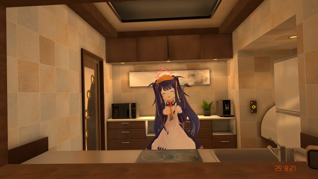 【ブルアカMMD&VRChat】愛清フウカv1.3