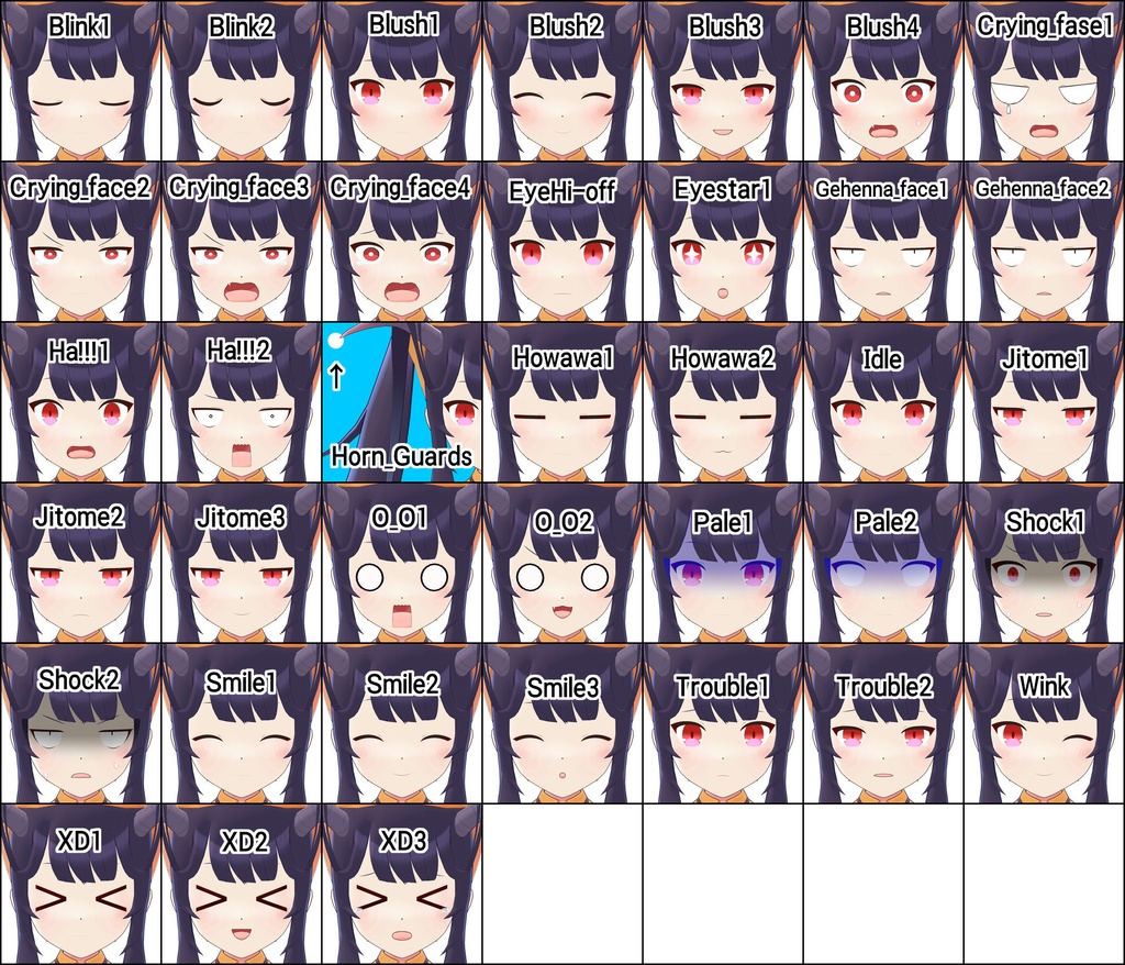 【ブルアカMMD&VRChat】愛清フウカv1.3