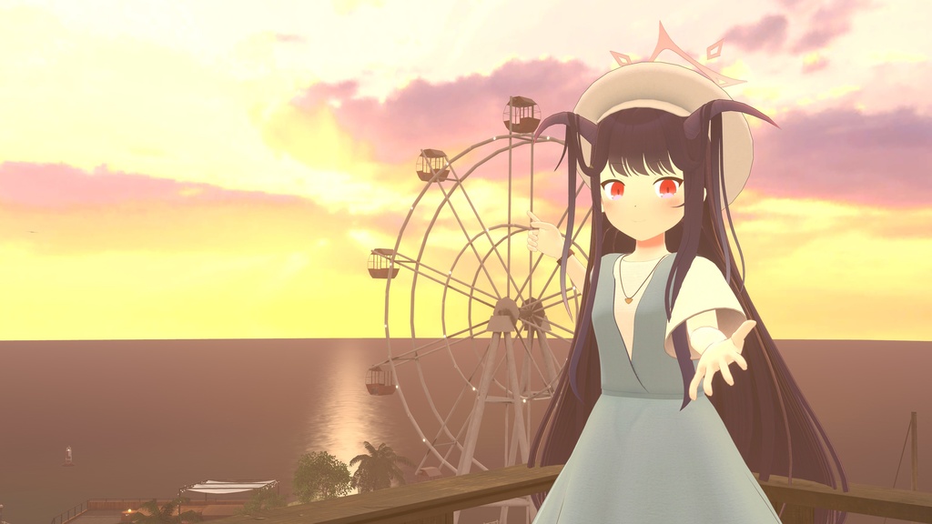 【ブルアカMMD&VRChat】愛清フウカv1.3