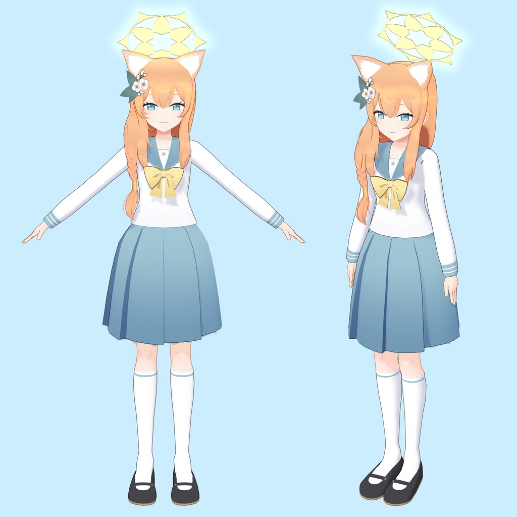 【ブルアカMMD&VRChat】伊落マリー