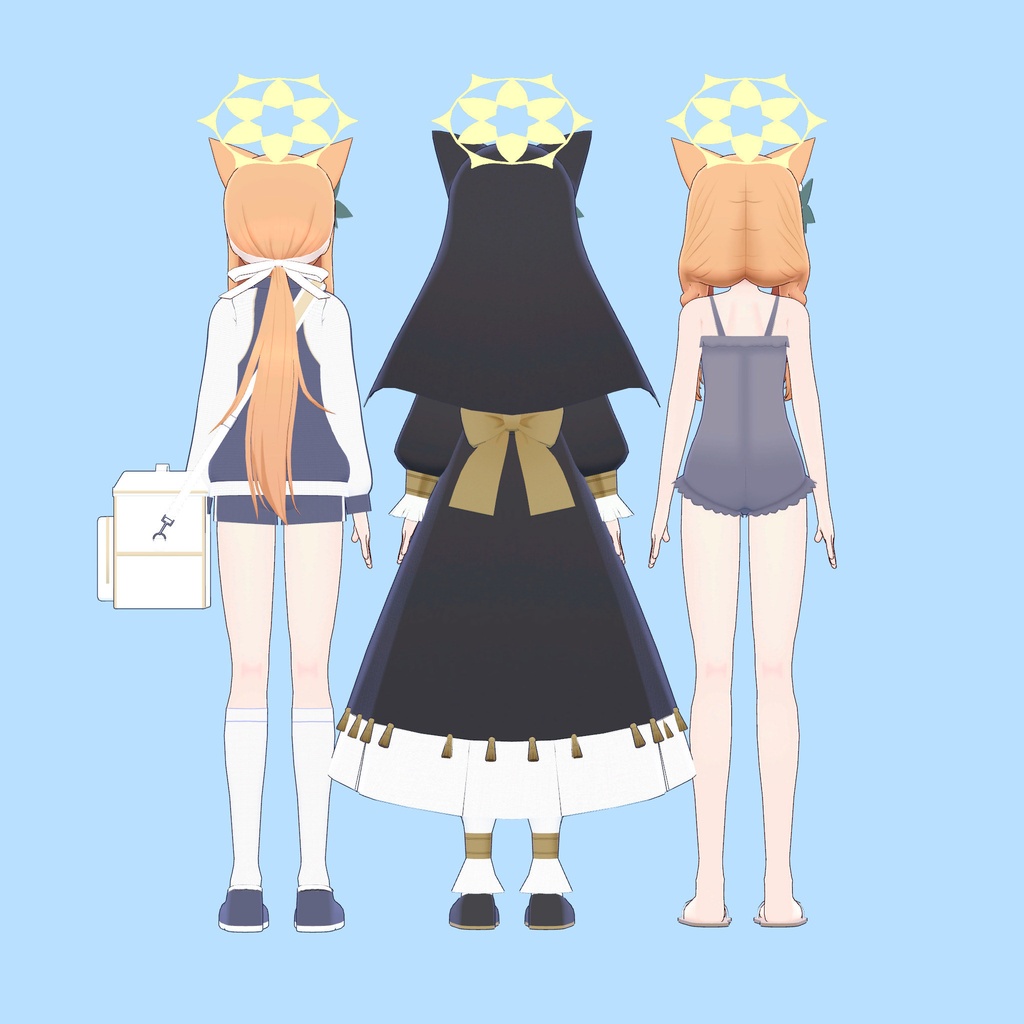 【ブルアカMMD&VRChat】伊落マリー