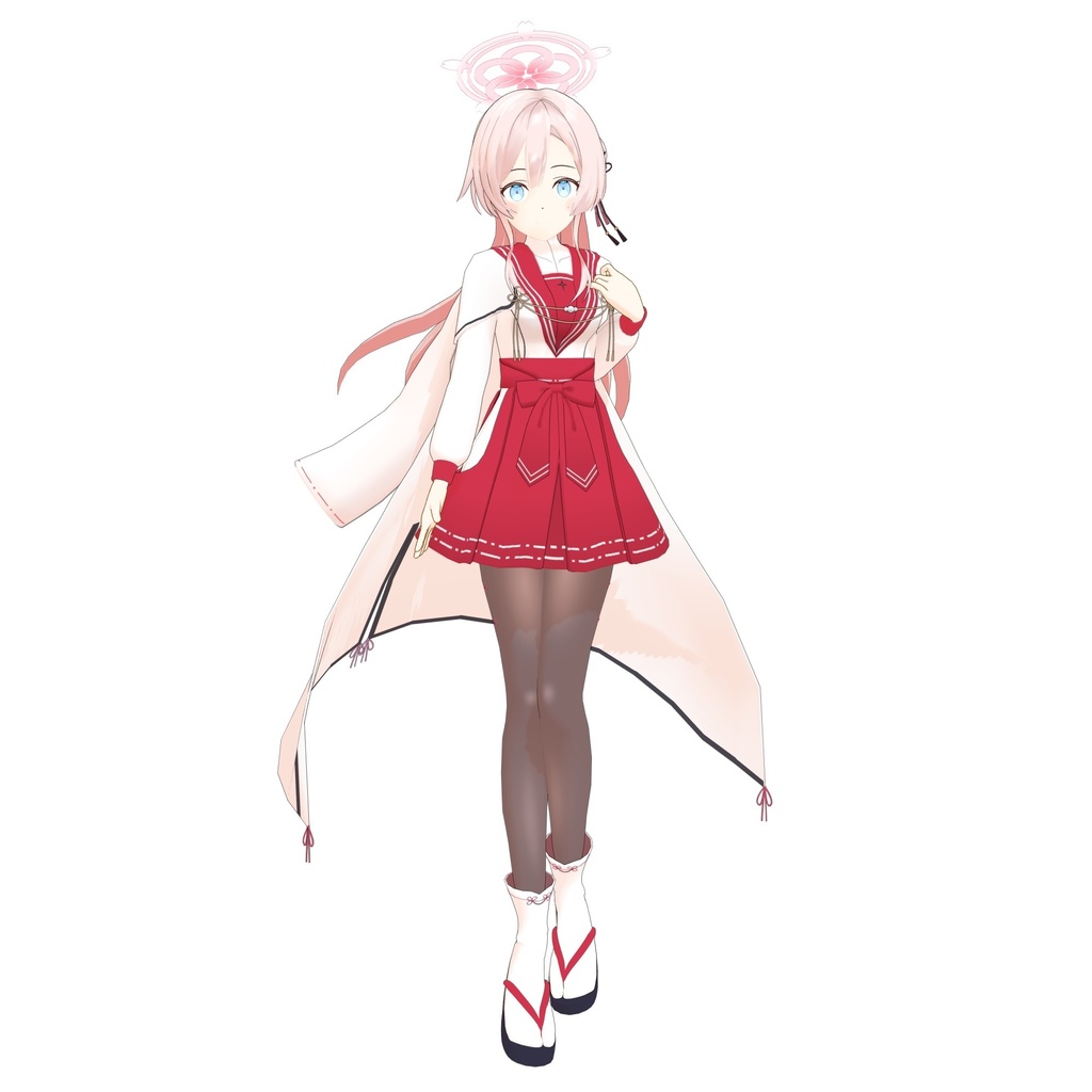 【ブルアカMMD&VRChat】水羽ミモリ