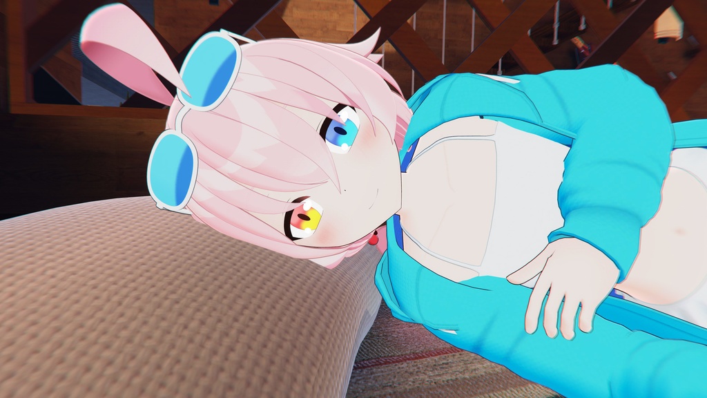 【ブルアカVRChat&MMD】ホシノver20250924