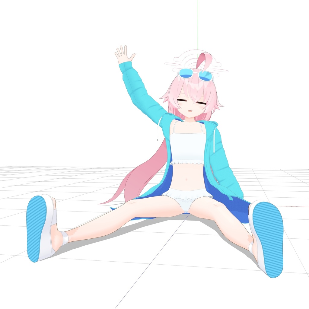 【ブルアカVRChat&MMD】ホシノver20250924