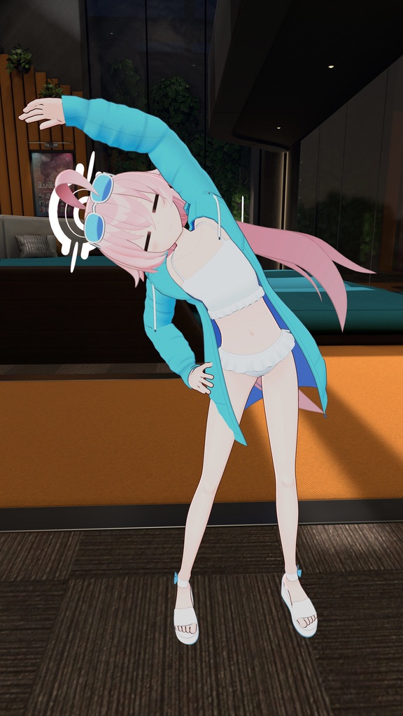 【ブルアカVRChat&MMD】ホシノver20250924