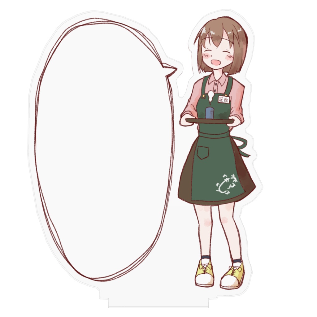 雪歩のひとことメッセージスタンド