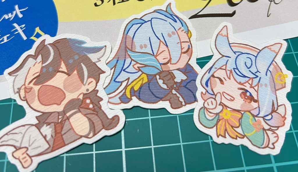 リヌシグ いねむりステッカー