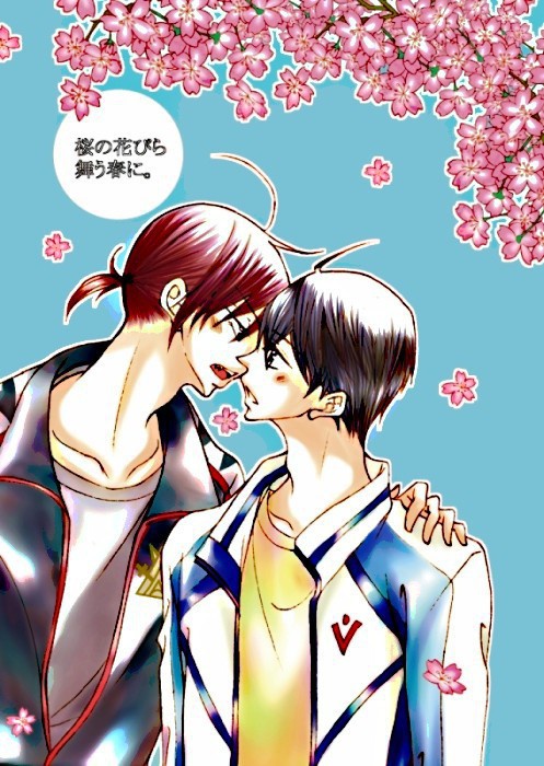 桜の花びら舞う春に。