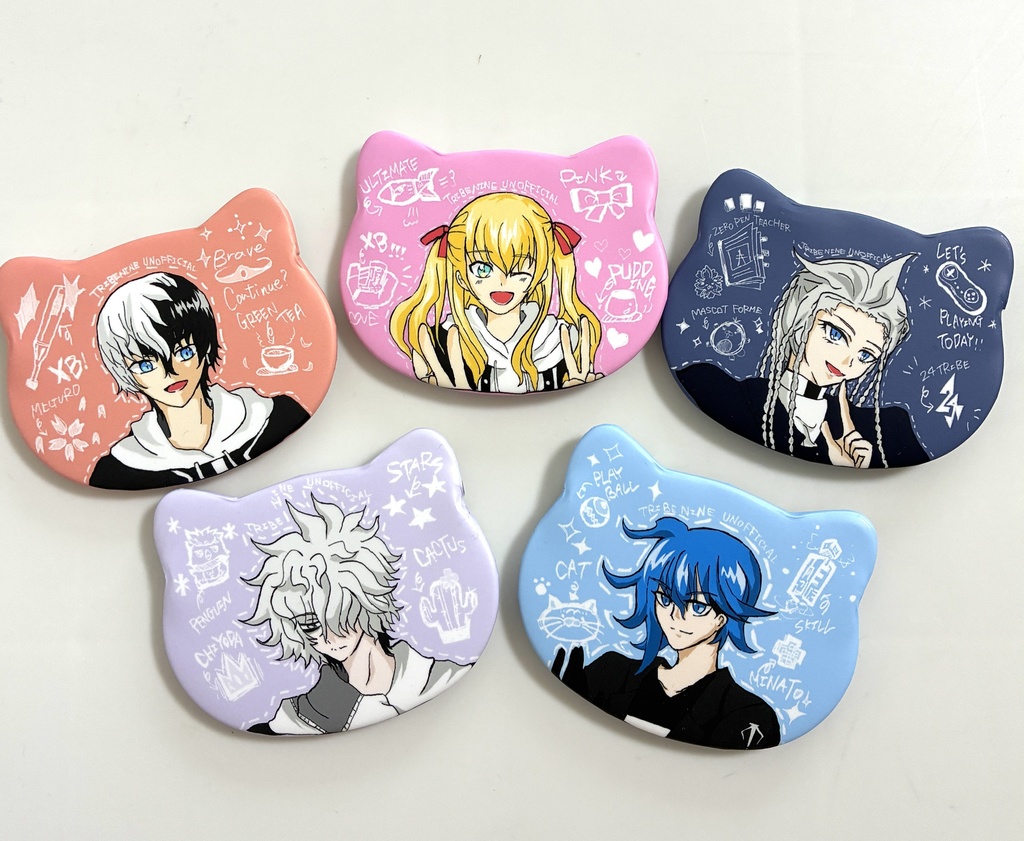 トライブナイン非公式 缶バッチ