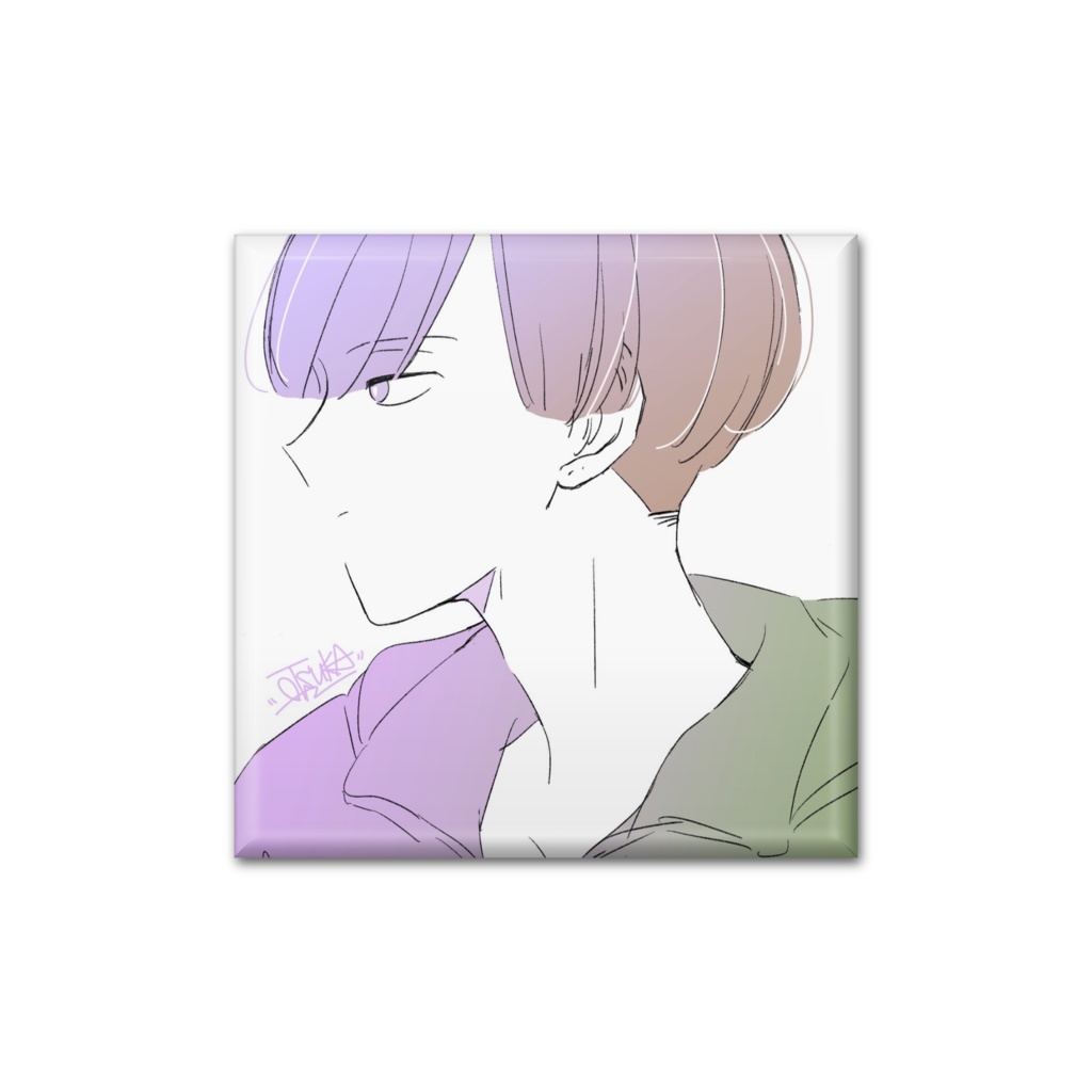 缶バッジ(蹴斗先輩)