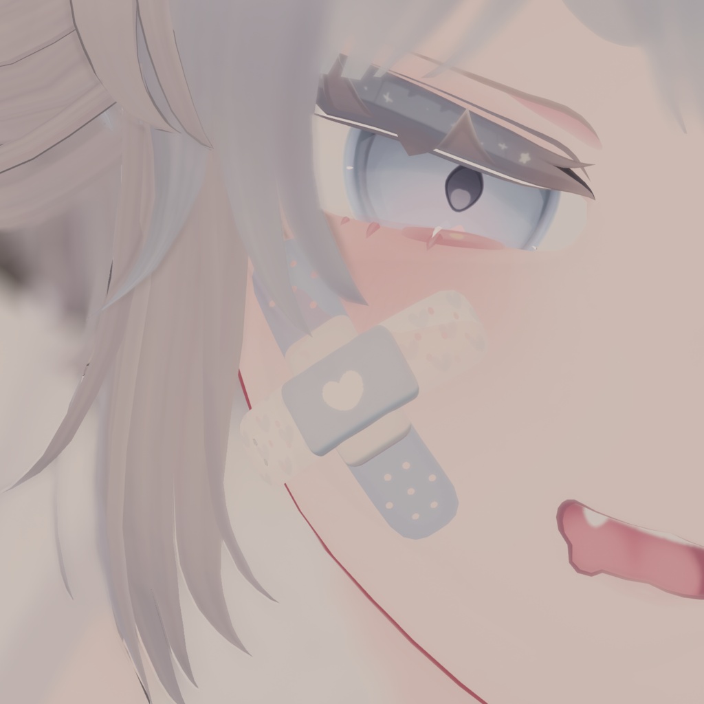 【VRChat想定】ゆめかわバンソウコウ