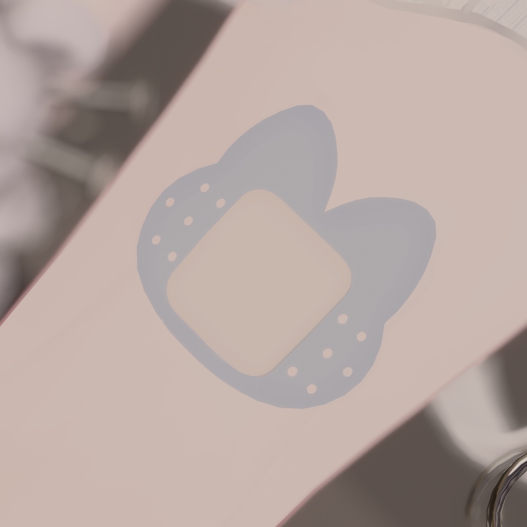 【VRChat想定】ゆめかわバンソウコウ