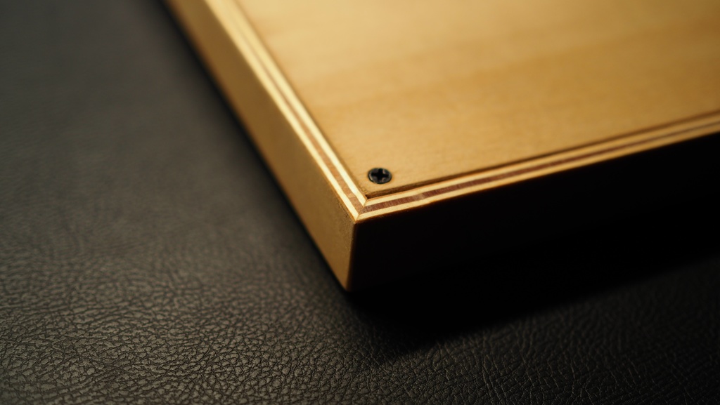 木製キーボード型アケコン スペース分割タイプ