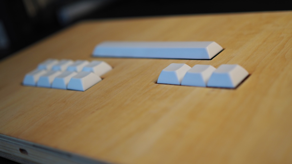 木製キーボード型アケコン ナチュラル