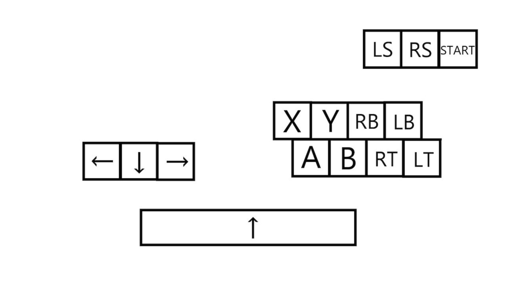 木製キーボード型アケコン ダークウォルナット