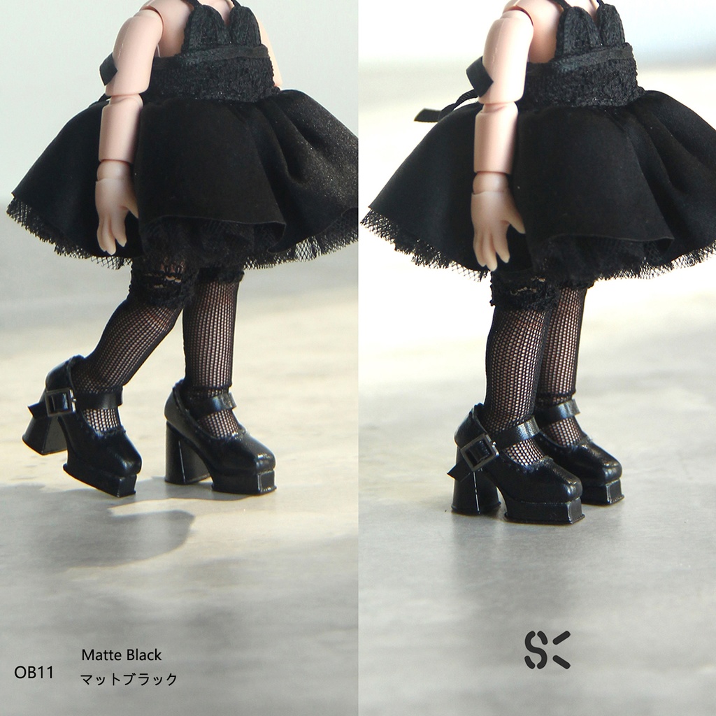 SK Couture プラットフォームハイヒール オビツ11 Piccodo 9,10, Obitsu 11