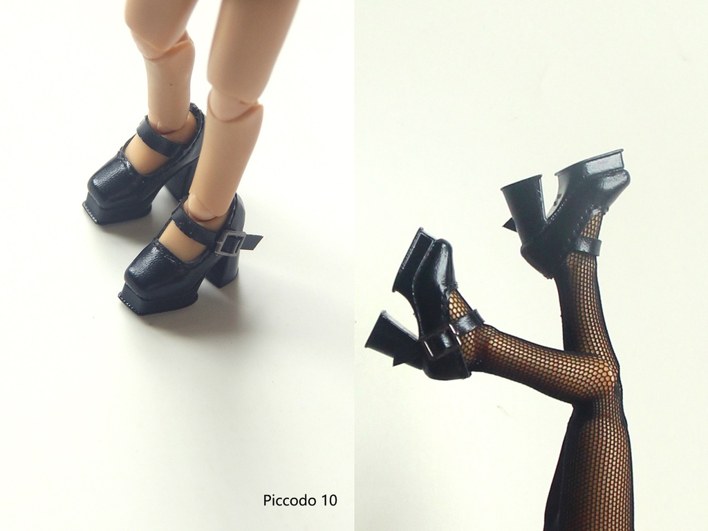 SK Couture プラットフォームハイヒール オビツ11 Piccodo 9,10, Obitsu 11