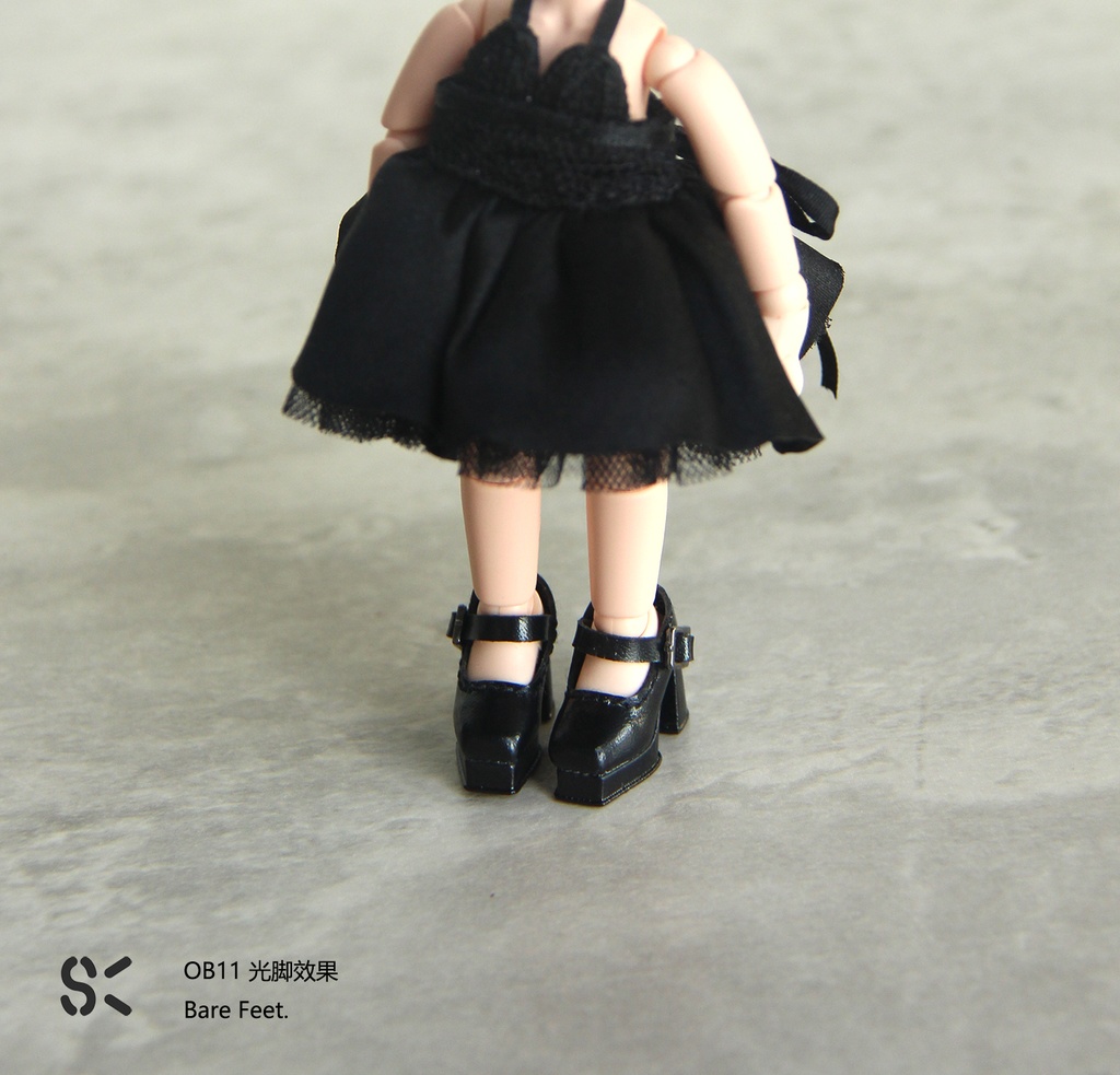 SK Couture プラットフォームハイヒール オビツ11 Piccodo 9,10, Obitsu 11