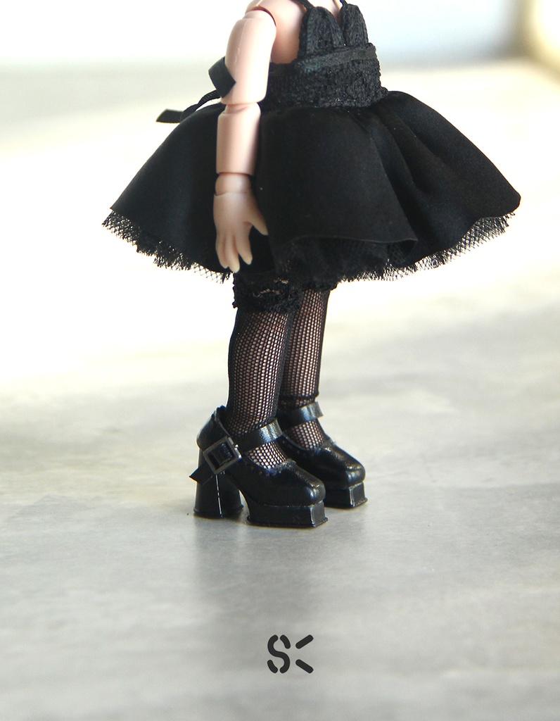 SK Couture 3pcs ガーターストッキング オビツ11 Piccodo 9 Obitsu 11